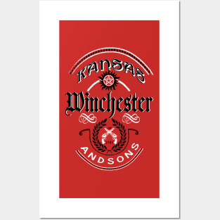 Winchester and sons (black/white version) Posters and Art